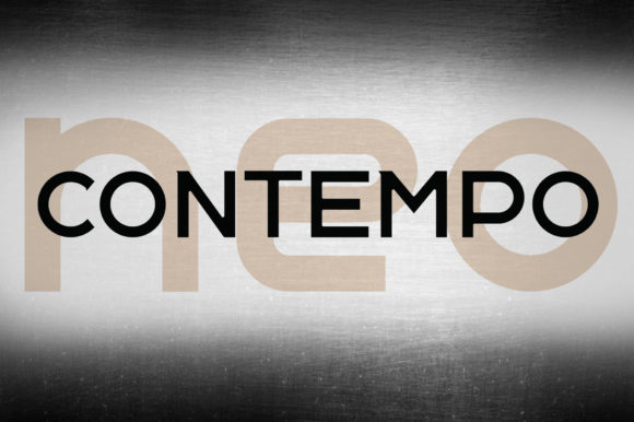 Contempo Neo: A Bold Display Font for Real-World Design