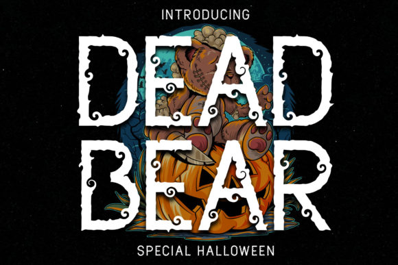 Dead Bear: The Bold Typography for Distinctive Branding