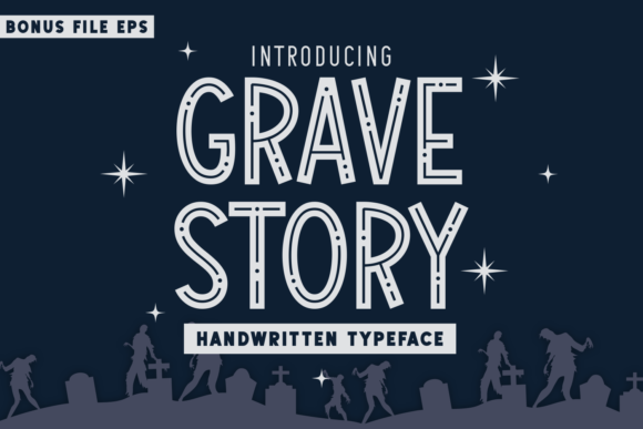 Grave Story: The Bold Display Font That Brings Edge to Everyday Designs