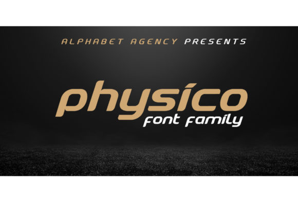 Physico: The Modern Display Font for Bold Creations