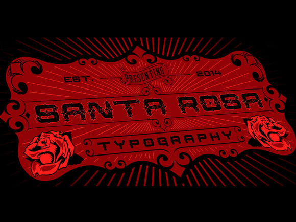 Santa Rosa: A Bold Typeface for Distinctive Visual Identity