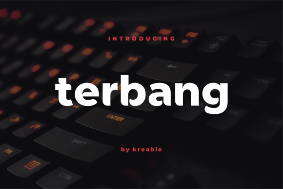 Terbang Display Font Evaluation