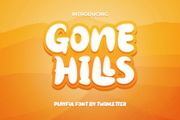 Unleashing Creativity with Gone Hills: The Ultimate Display Font for Playful Projects