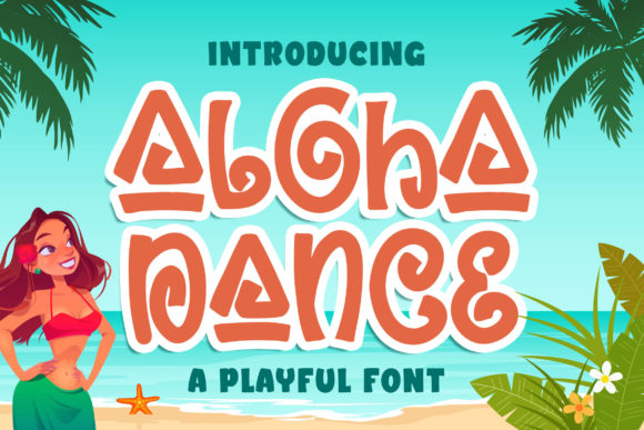 Unlocking Creativity with Aloha Dance: The Whimsical Font for Modern Designers