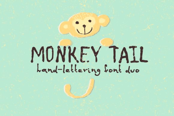 Unlocking Playful Creativity with the Monkey Tail Display Font