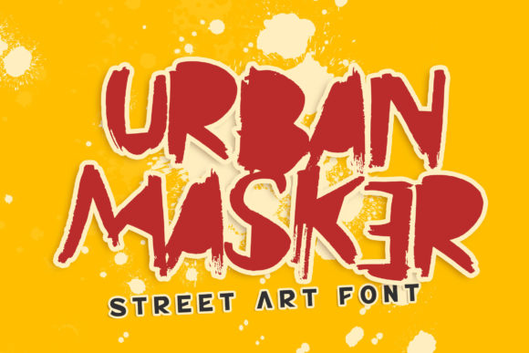 Urban Masker: The Graffiti Display Font Reshaping Street Style Branding