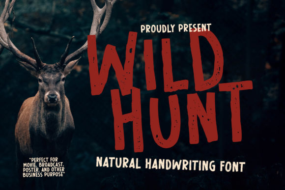 Wild Hunt: The Ultimate Display Font for Bold Design